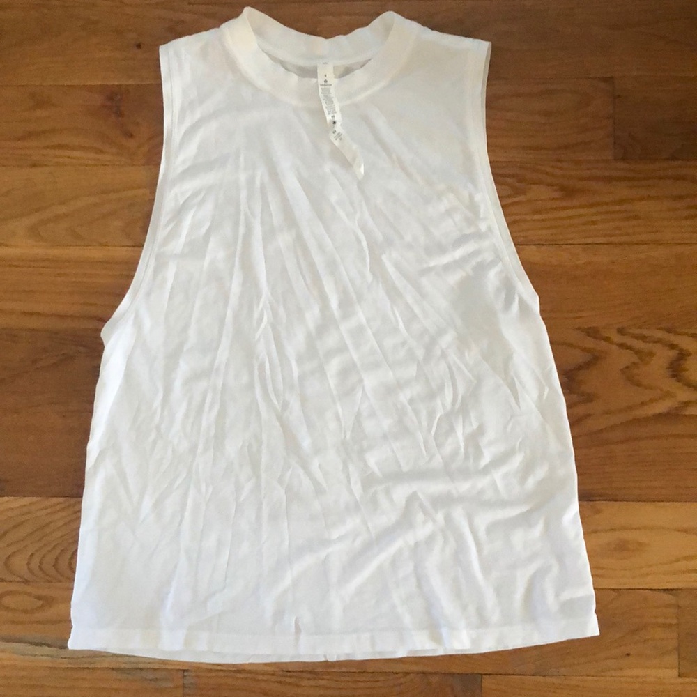 Lululemon white tank top